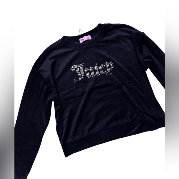 Juicy Couture Sweaters - Juicy Couture Velour Crewneck